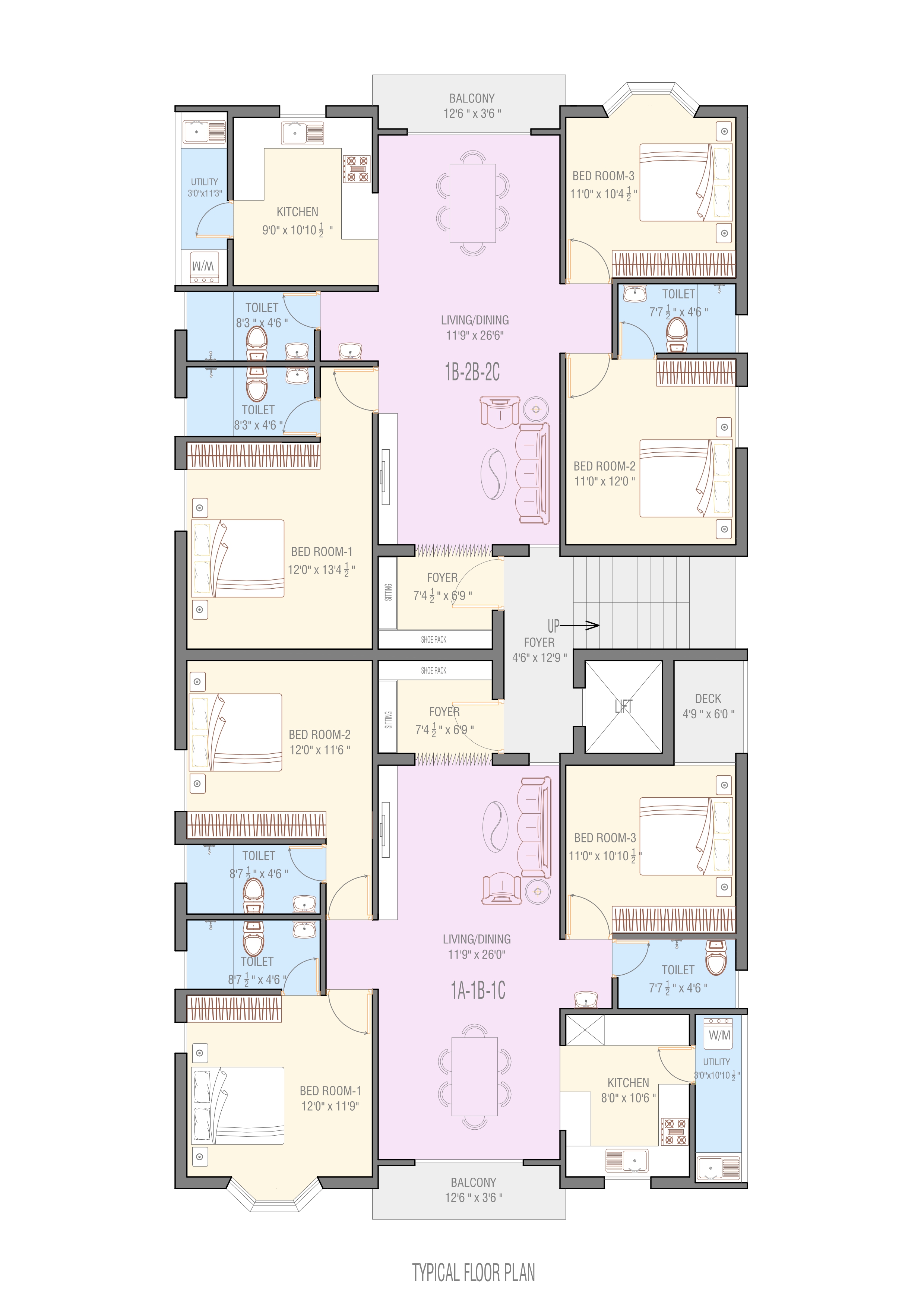 TYPICAL FLOOR PLAN